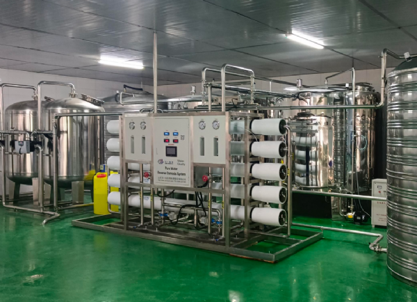 10T/H單級反滲透-泰安小區直飲水項目