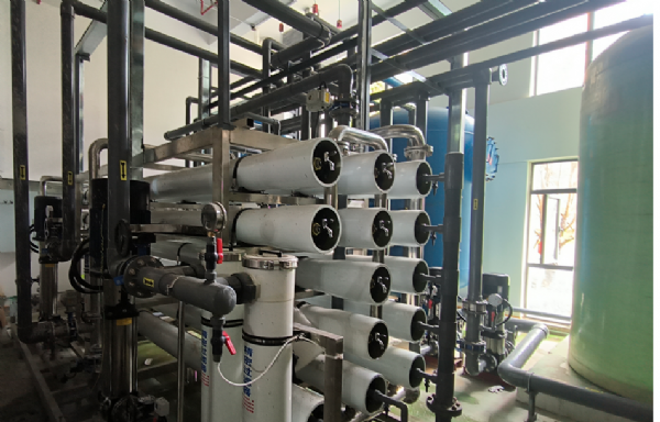 杭州博大20T雙級+EDI設備安裝完成